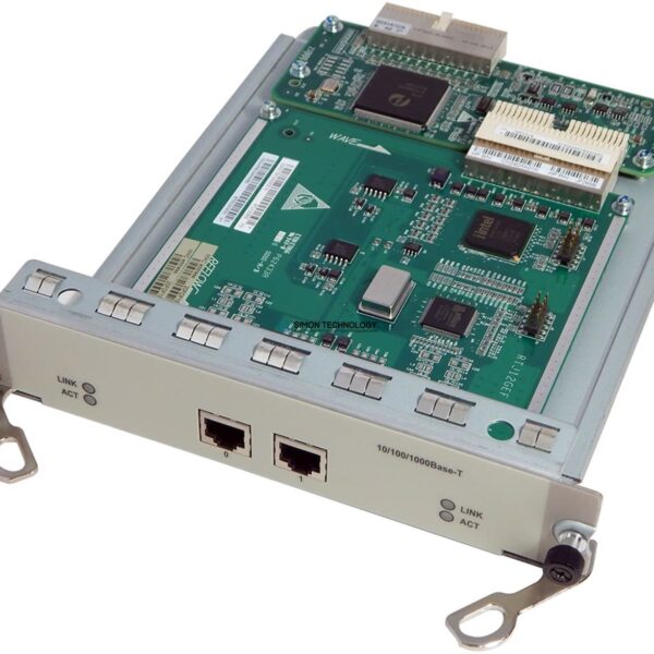 Модуль HP HPE 2-port Gig-T RJ45 FIC A-MSR Module (JF269-61201)