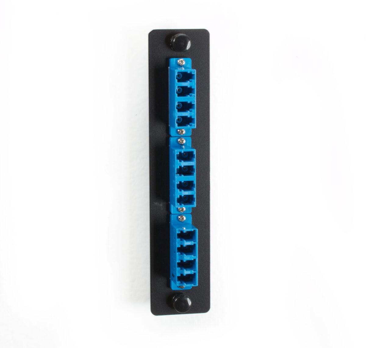 Адаптер Black Box Fiber Adapter Panels - Ceramic 6 Duplex LC Blue (JPM455C-R2)