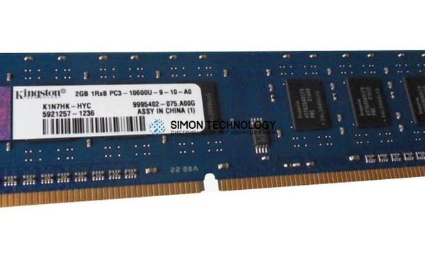 Оперативная память Kingston KINGSTON 2GB (1*2GB) 1RX8 PC3-10600U DDR3-1333MHZ UDIMM (K1N7HK-HYC)