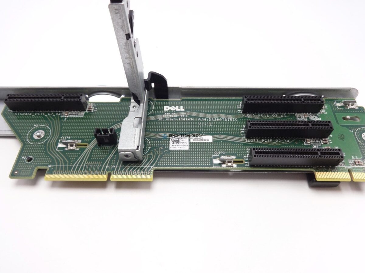 Dell DELL PER510/ PER515 3X PCI-E RISER CARD WITH BRACKET (K3NHD)