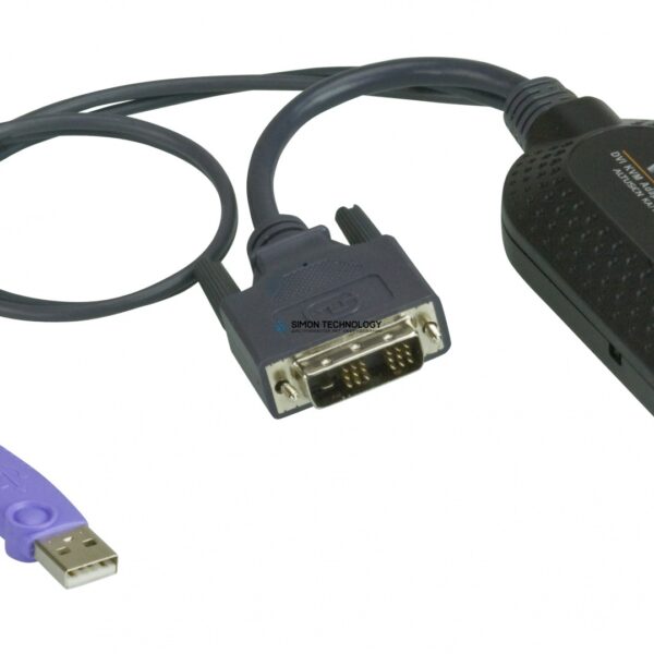 Адаптер Aten Aten USB - DVI to Cat5e/6 KVM Adapter Cable (CPU (KA7166-AX)