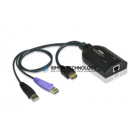 Адаптер Aten Aten USB - HDMI to Cat5e/6 KVM Adapter Cable (CPU (KA7168-AX)