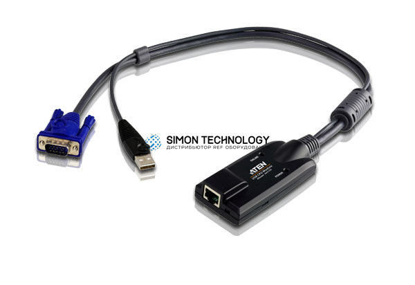 Адаптер Aten Aten USB - VGA to Cat5e/6 KVM Adapter Cable (CPU (KA7170-AX)