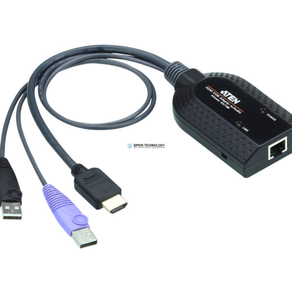 Адаптер Aten Aten USB HDMI Virtual Media KVM Adapterkabel (KA7188-AX)