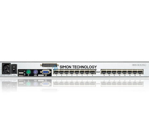 Aten 16-Port 17" LCD CAT5e/6 KVM Switch Dual Rail (KL1516AM CH)