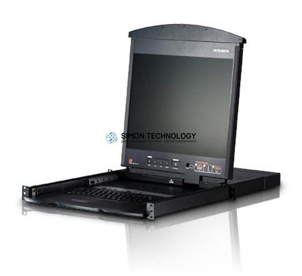 Aten 16-Port 17" LCD CAT5e/6 KVM Switch Dual Rail (KL1516AM GB)
