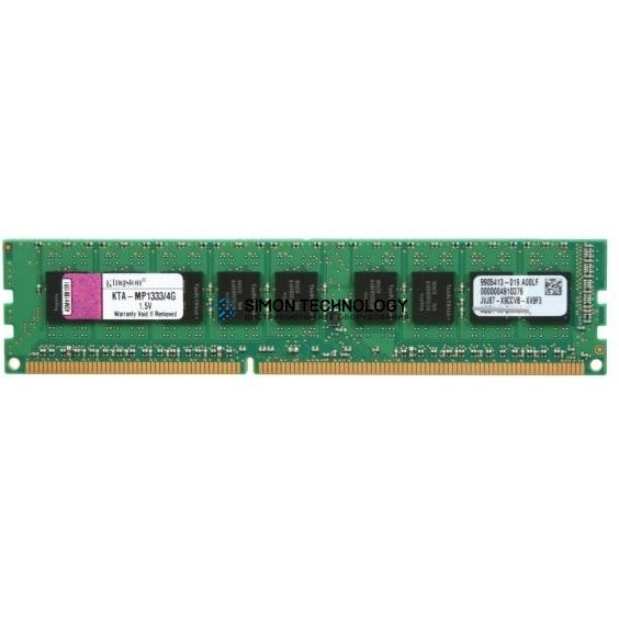 Оперативная память Kingston KINGSTON 4GB (1*4GB) PC3-10600E DDR3-1333MHZ ECC MEMORY (KTA-MP1333/4G)