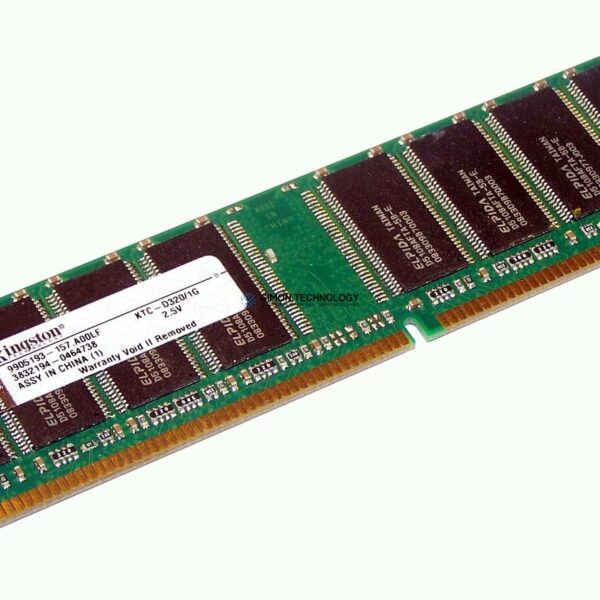 Оперативная память Kingston KINGSTON 1GB DDR PC2700 333MHZ 184PIN MEMORY DIMM (KTC/D320/1G)