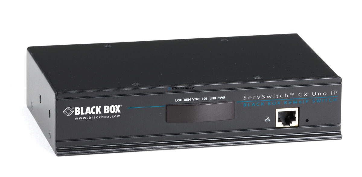 Black Box Black Box ServSwitch CX UNO IP 8 CATX Ports w/1 IP (KV1081A)