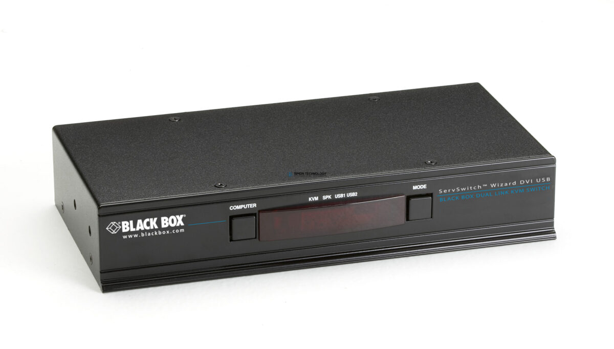 Black Box Black Box 4 Port Dual Link KVM DVI. USB + Audio (KV2004A)