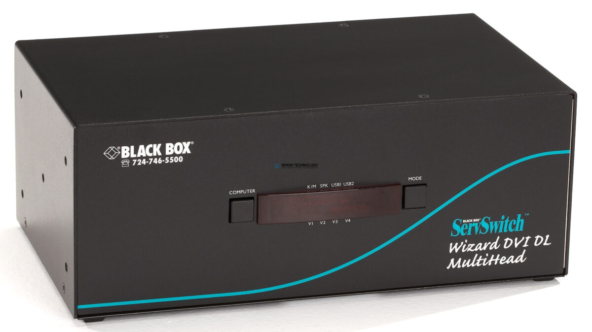 Black Box Black Box DL DVI DUAL-HEAD W/USB TRUE USB EMULATIO (KV2204A)
