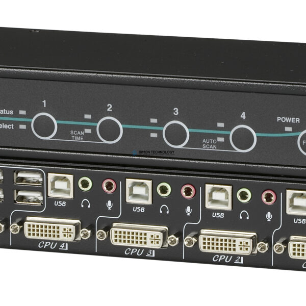 Black Box Black Box 4-Port USB/DVI/Audio DT Series KVM Switc (KV9604A)