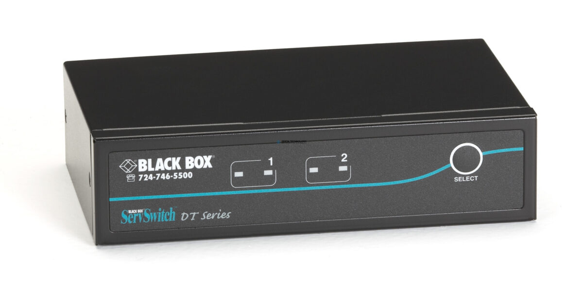 Black Box Black Box 2 Port DVI. USB EMULATED USB KM (KV9612A)