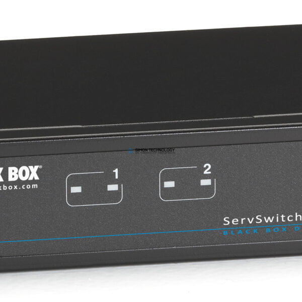 Black Box 2 Port Display Port KVM w/USB/Audio (KV9702A)