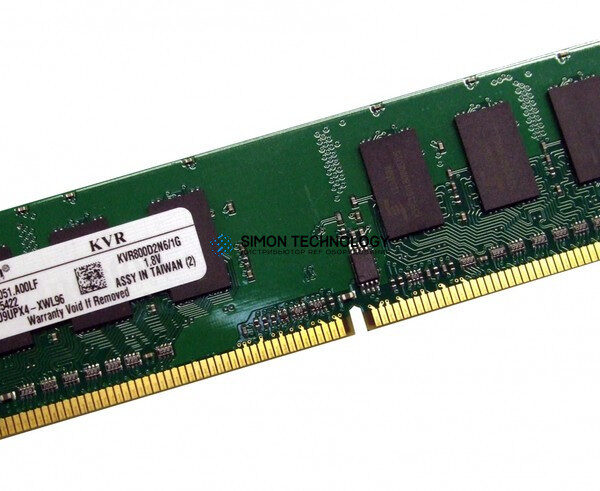 Оперативная память Kingston KINGSTON 1GB (1*1GB) PC2-6400 DDR2 VLP MEMORY (KVR800D2N6/1G)