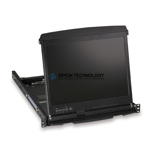 Black Box Black Box 17" WIDE Screen 1U LCD Tray (8) DVI.USB/ (KVT517A-8DV-WIDE)
