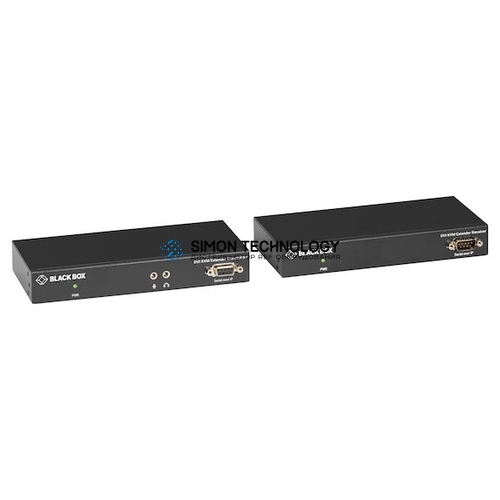 Black Box KVX Series DVI FibreKVM Extender TX+RX (KVXLCF-100-SFP-BUN1)