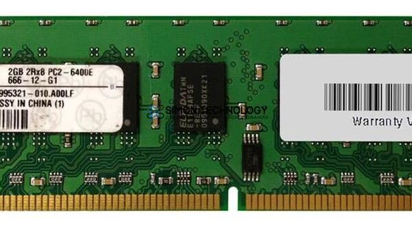 Оперативная память Kingston KINGSTON 2GB (1*2GB) 2RX8 PC2-6400E MEMORY KIT (KWM553-ELF)