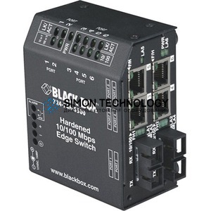 Black Box DrX 100 Edge Switch Hardened - 12 VDC (LBH240A-H-ST-12)