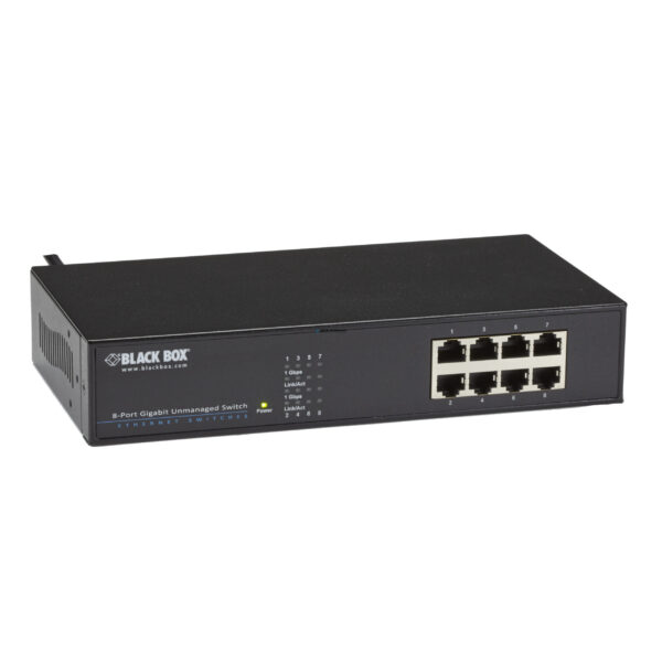 Black Box 8-Port Gigabit Unmanaged Switch (LGB408A-R2)