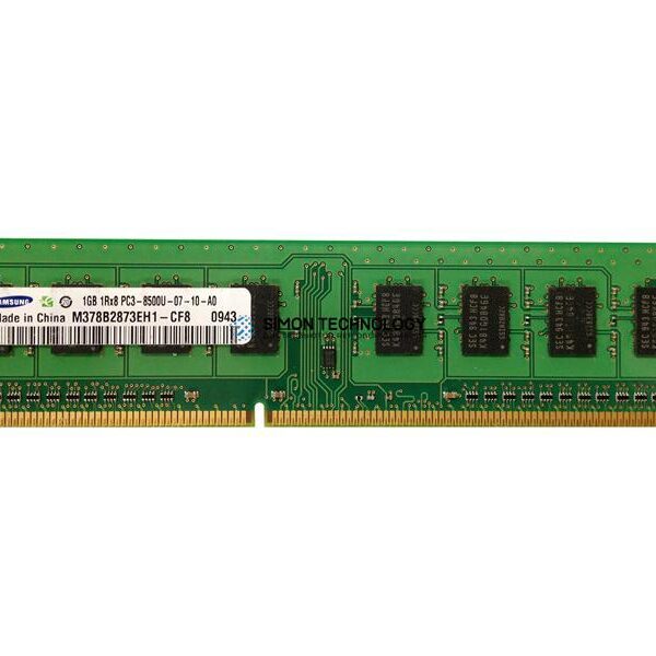 Оперативная память Samsung SAMSUNG 1GB (1*1GB) 1RX8 PC3-8500U DDR3-1066MHZ MEMORY DIMM (M378B2873EH1-CF8)