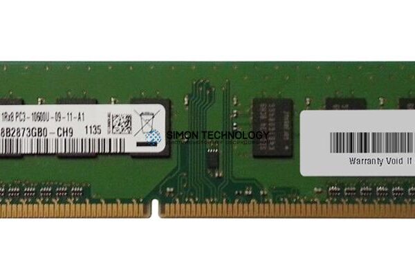 Оперативная память Samsung SAMSUNG 1GB (1*1GB) 1RX8 PC3-10600U DDR3-1333MHZ UDIMM (M378B2873GB0-CH9)