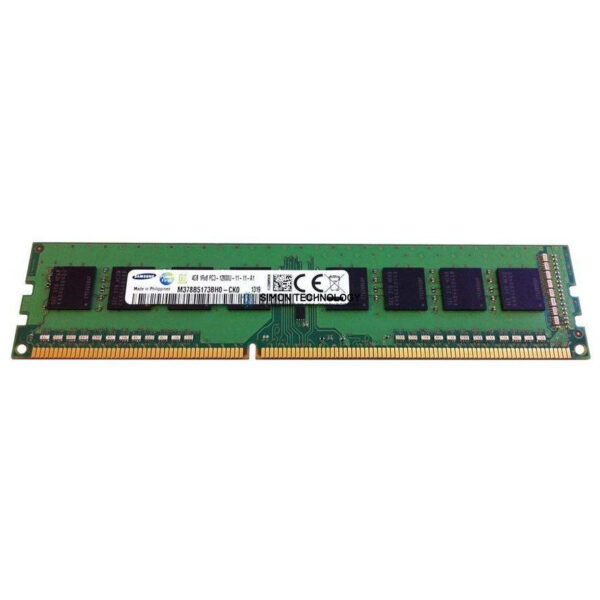 Оперативная память Samsung SAMSUNG 4GB (1*4GB) 1RX8 PC3-12800U DDR3-1600MHZ UDIMM (M378B5173BH0-CK0)