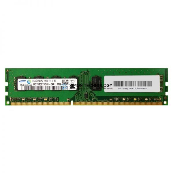 Оперативная память Samsung SAMSUNG 4GB (1*4GB) 2RX8 PC3-12800U DDR3-1600MHZ UDIMM (M378B5273CH0-CK0)