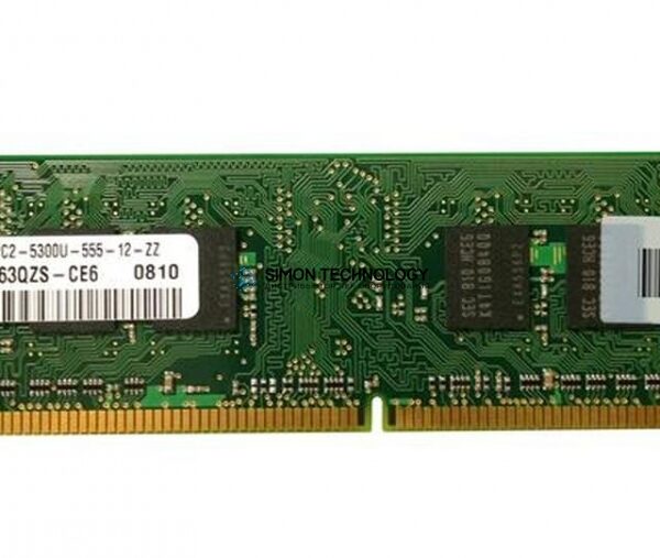 Оперативная память Samsung SAMSUNG 1GB (1*1GB) DDR2 PC2-6400 1RX8 MEMORY DIMM (M378T2863QZS-CE6)