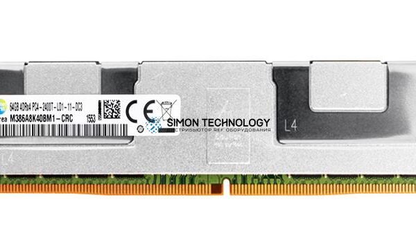 Оперативная память Samsung ORTIAL 64GB (1*64GB) 4DRX4 PC4-19200T-L DDR4-2400MHZ LRDIMM (M386A8K40BM1-CRC-OT)