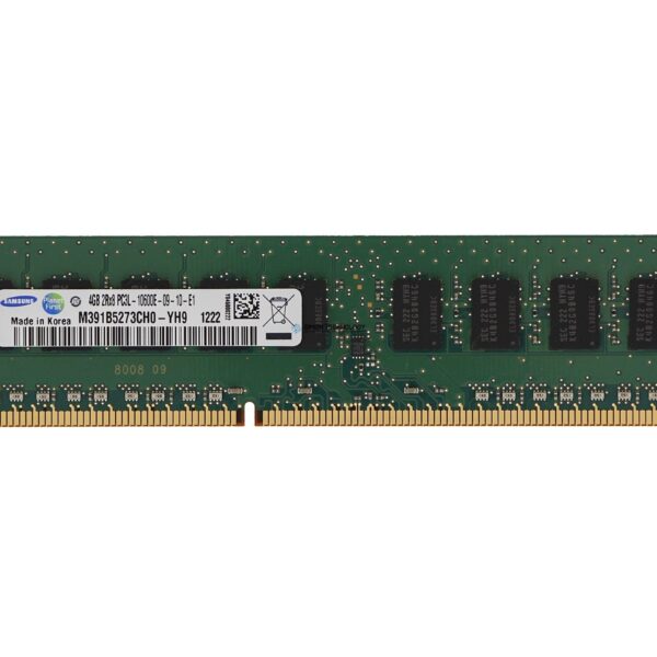 Оперативная память Samsung SAMSUNG 4GB (1*4GB) 2RX8 PC3L-10600E DDR3-1333MHZ MEMORY KIT (M391B5273CH0-YH9)
