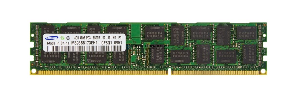 Оперативная память Samsung SAMSUNG 4GB (1*4GB) 4RX8 PC3-8500R-7 DDR3-1066MHZ 1.5V MEM MOD (M393B5173EH1-CF8)