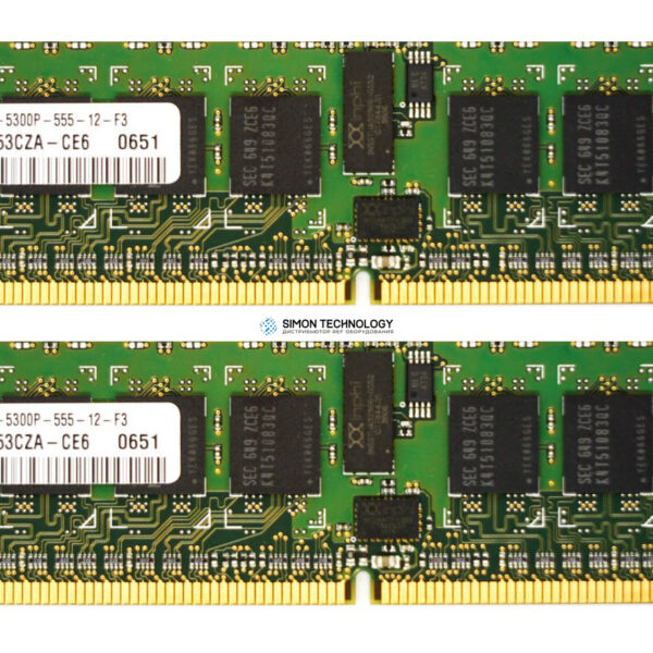 Оперативная память Samsung SAMSUNG 2GB (2X1GB) DDR2 PC2-5300 FB MEMORY KIT (M395T2953CZ4-CE6)