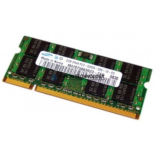 Оперативная память Samsung SAMSUNG 2GB (1*2GB) 128X8 PC2-5300 CL5 DDR2-667MHZ SODIMM (M470T5663RZ3-CE6)