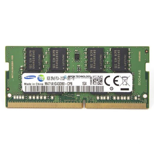 Оперативная память Samsung SAMSUNG 8GB (1*8GB) 2RX8 PC4-17000P-S DDR4-2133MHZ 1.2V SODIMM (M471A1G43DB0-CPB)