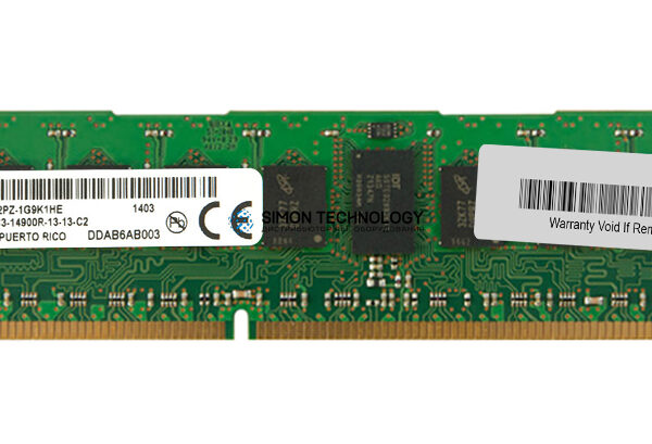 Оперативная память Micron MICRON 8GB (1*8GB) 2RX8 PC3-14900R MEMORY KIT (MT18JSF1G72PDZ-1G9)