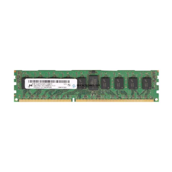 Оперативная память Micron MICRON 4GB (1*4GB) 1RX4 PC3-10600R DDR3-1333MHZ ECC MEM (MT18JSF51272PZ-1G4)