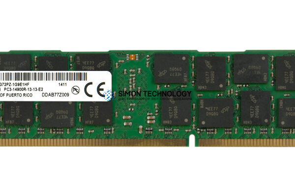 Оперативная память Micron Micron DDR3-RAM 16GB PC3-14900R ECC 2R - (MT36JSF2G72PZ-1G9E1)