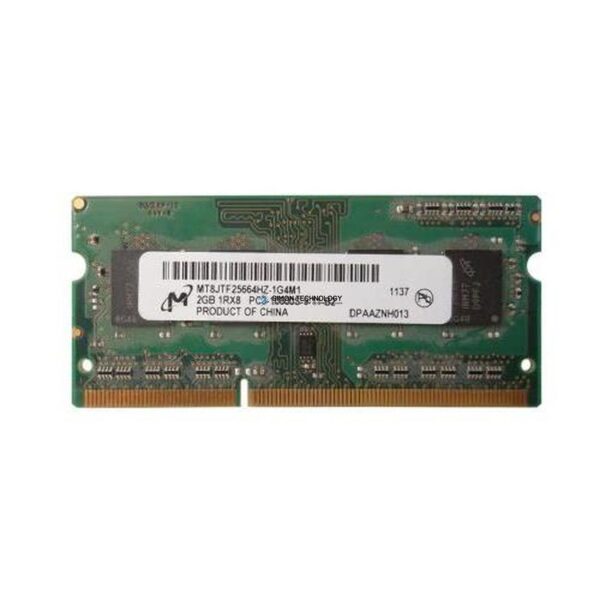 Оперативная память Micron MICRON 2GB (1*2GB) 1RX8 PC3-10600S DDR3-1333MHZ SODIMM (MT8JSF25664HZ-1G4)