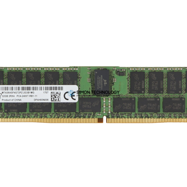 Оперативная память Micron Micron DDR4-RAM 32GB PC4-2400T ECC LRDIMM 2R - (MTA36ASF4G72LZ-2G3B1)