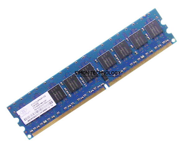 Оперативная память Nanya NANYA 1GB (1*1GB) 2RX8 PC2-4200E DDR2-533MHZ DIMM (NT1GT72U8PA0BY-37B)