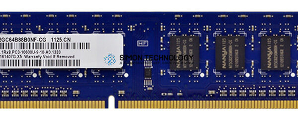Оперативная память Nanya NANYA 2GB (1*2GB) 1RX8 PC3-10600U DDR3-1333MHZ NON-ECC MEM (NT2GC64B88B0NF-CG)