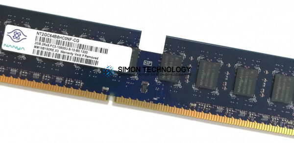 Оперативная память Nanya NANYA 2GB (1*2GB) 2RX8 PC3-10600U DDR3-1333MHZ UDIMM (NT2GC64B8HC0NF-CG)
