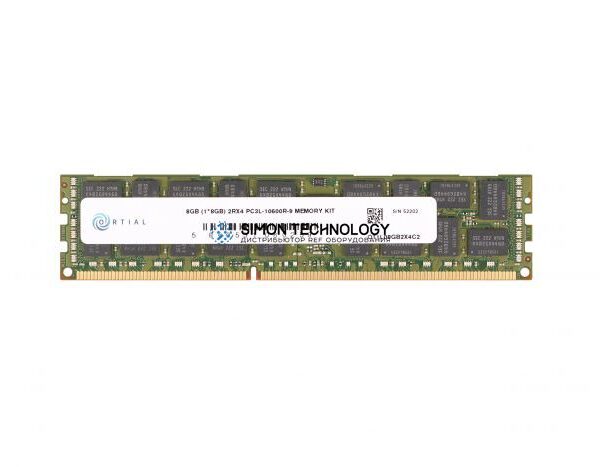 Оперативная память Ortial 8GB (1*8GB) 2RX4 PC3L-10600 DDR3-1333 MEM KIT (OT1L08GB2X4C2)