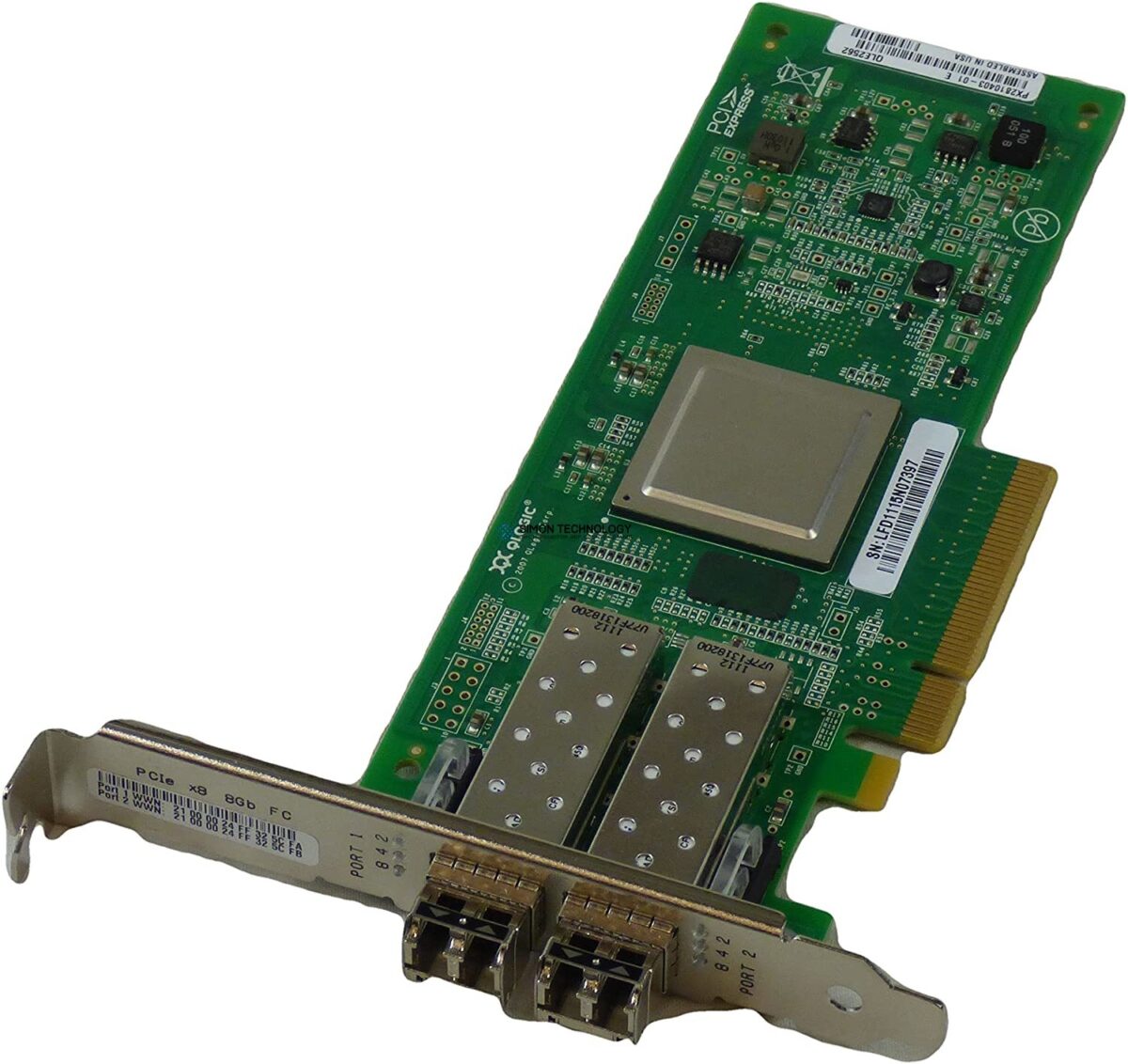 Fujitsu DUAL PORT PCI-E X8, 8GB/S, QLOGIC , (PX2810403-57)