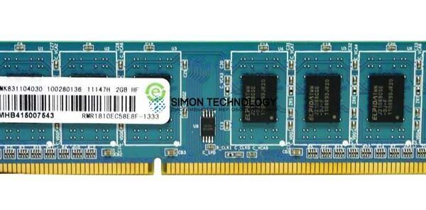 Оперативная память Ramaxel 2GB (1*2GB) 1RX8 PC3-10600U DDR3-1333MHZ MEMORY (RMR1810EC58E8F-1333)