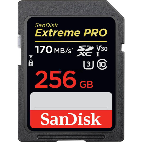 Аксессуар SanDisk SD Extreme Pro V30 256GB 170MB/s (SDSDXXY-256G-GN4IN)