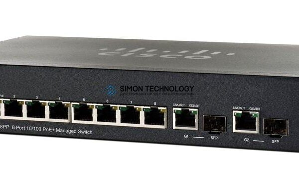 Cisco Cisco RF SF302-08PP 8-port 10/100 PoE+ Managed SW (SF302-08PP-K9-UK-RF)