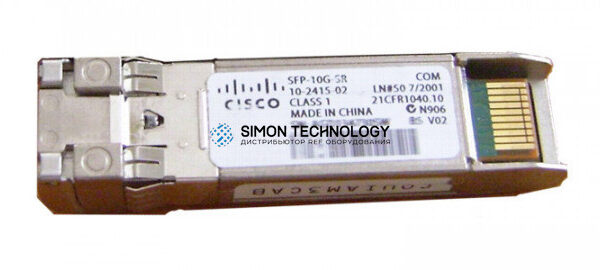 Трансивер SFP Cisco Cisco RF 10GBASE-SR SFP Module for Extended Temp (SFP-10G-SR-X-RF)