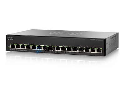 Cisco Cisco RF SG110-16HP 16-Port PoE Gigabit Switch (SG110-16HP-NA-RF)